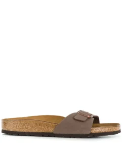 Women Birkenstock Buckled Flat Sandals