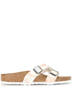 Women Birkenstock Yao Floral Print Sandals