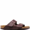 Women Birkenstock Leather Double-strap Sandals