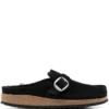 Women Birkenstock Buckley Shearling Suede Sandals
