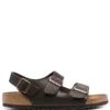 Women Birkenstock Buckle-fastening Leather Sandals