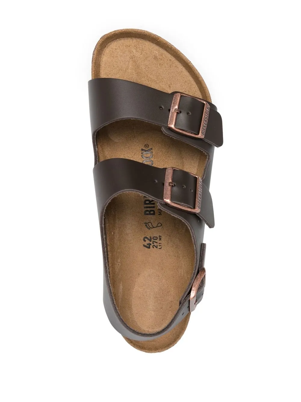 Women Birkenstock Buckle-fastening Leather Sandals - Image 4