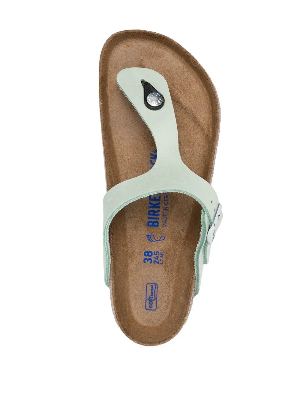 Women Birkenstock Gizeh Nubuck Sandals - Image 4