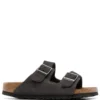 Women Birkenstock Arizona Leather Buckle-detail Sandals