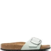 Women Birkenstock Madrid Big Buckle Nubuck Sandals