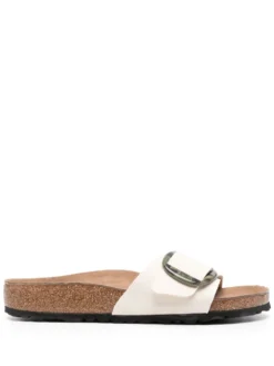 Women Birkenstock Madrid Leather Flat Sandals