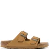 Women Birkenstock Arizona Logo-engraved Leather Sandals