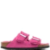 Women Birkenstock Arizona Shearling Suede Sandals