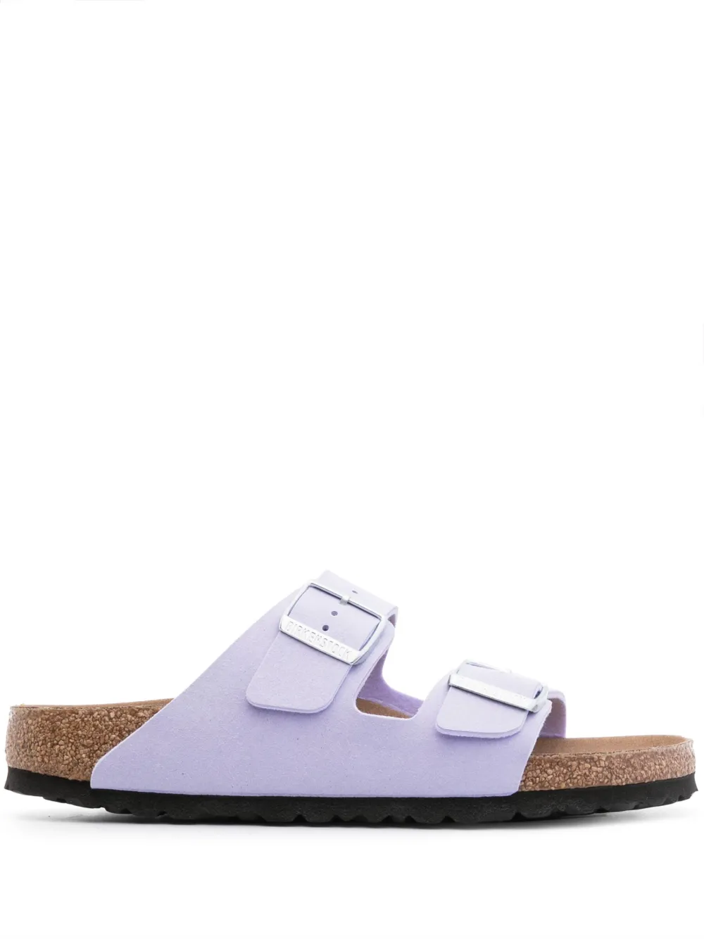 Women Birkenstock Arizona Buckled Suede Sandals
