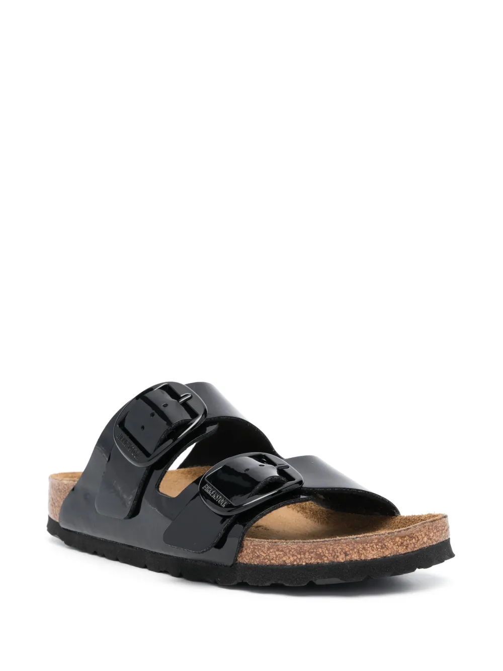 Women Birkenstock Arizona Big Buckle Patent Sandals - Image 2