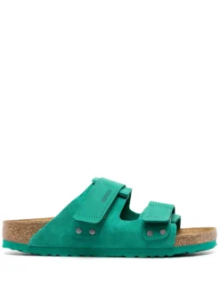 Women Birkenstock Uji Touch-strap Suede Sandals
