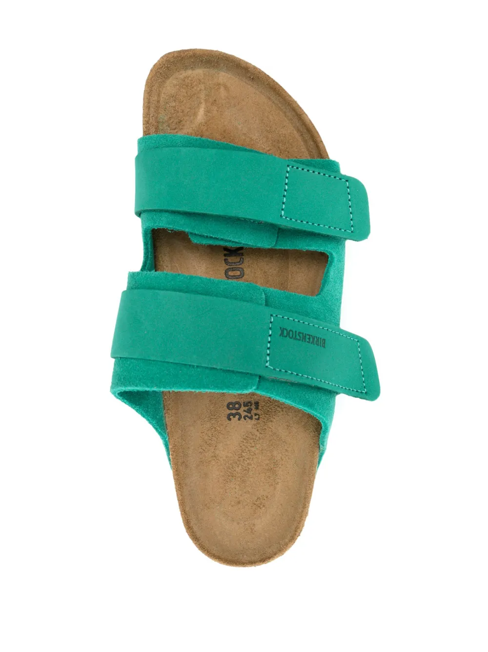 Women Birkenstock Uji Touch-strap Suede Sandals - Image 4