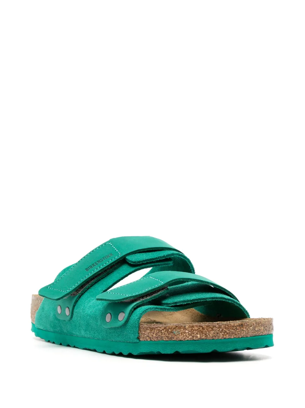 Women Birkenstock Uji Touch-strap Suede Sandals - Image 2